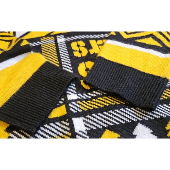 NFL Pittsburgh Steelers Busy Block Ugly Sweater Large NFL Team Apparel - Picture 9 of 10
